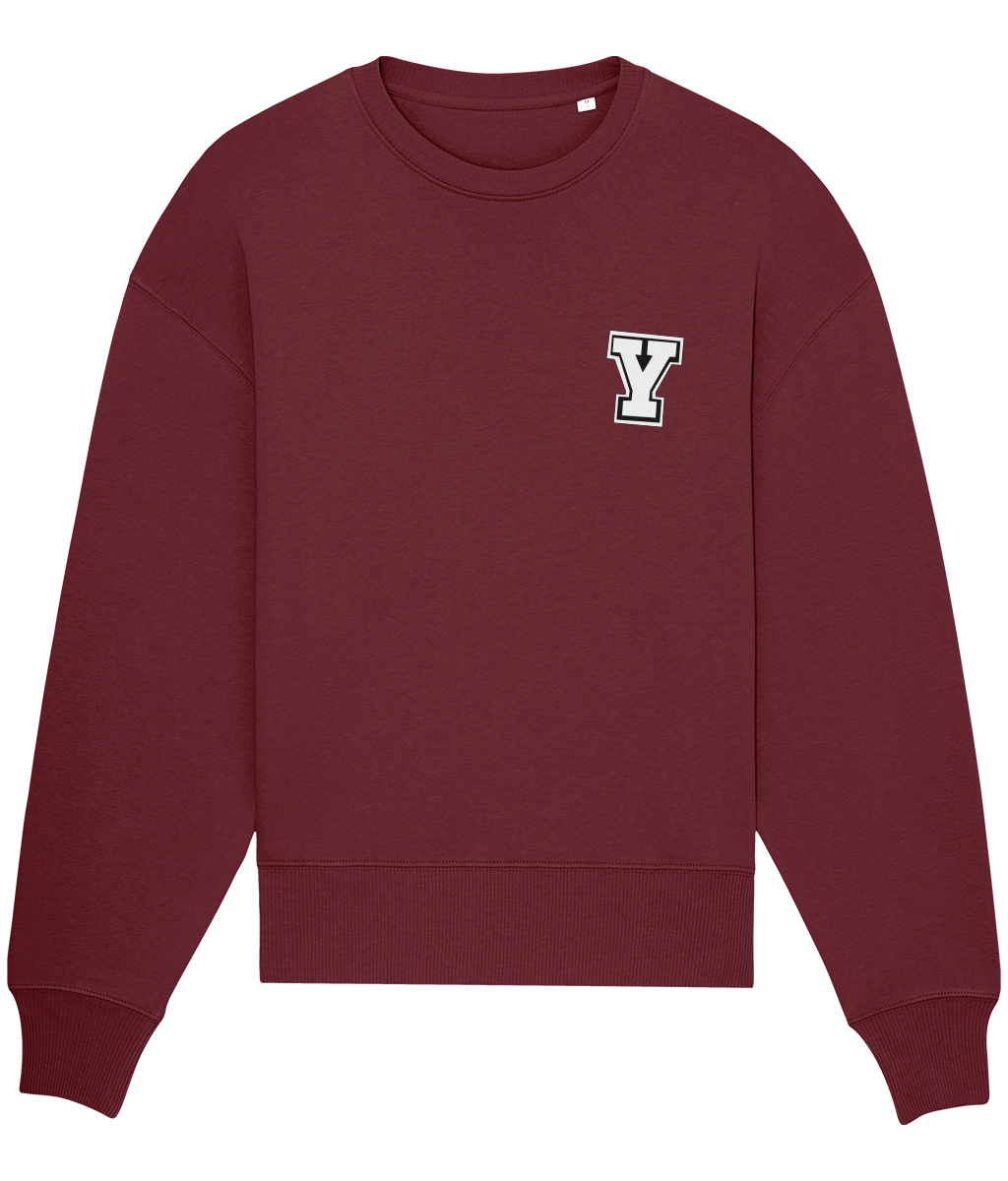 Youth Brand Oversized Brushed Crewneck Sweatshirt