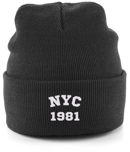 Youth Brand NYC 1981  Organic Cotton Beanie