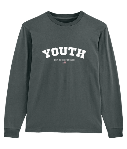 Youth Brand Est Since Forever Shifts Dry Hand Feeling Long Sleeve T-Shirt