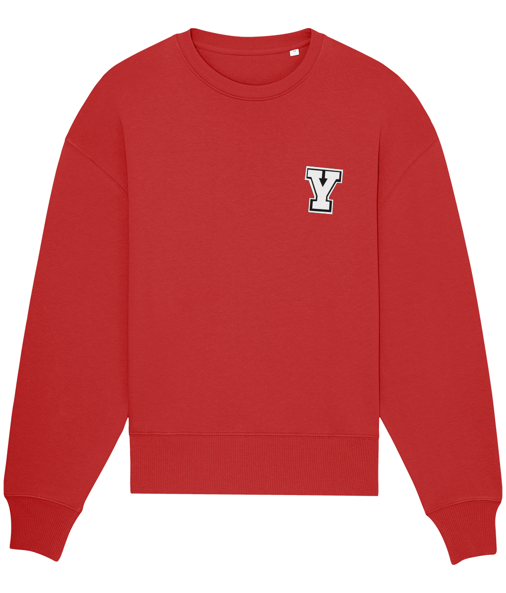 Youth Brand Oversized Brushed Crewneck Sweatshirt