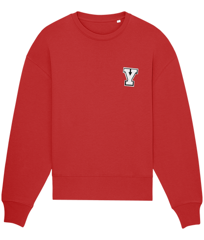 Youth Brand Oversized Brushed Crewneck Sweatshirt