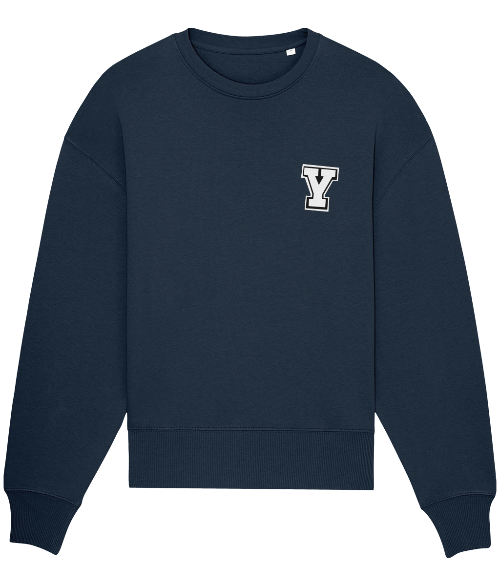 Youth Brand Oversized Brushed Crewneck Sweatshirt