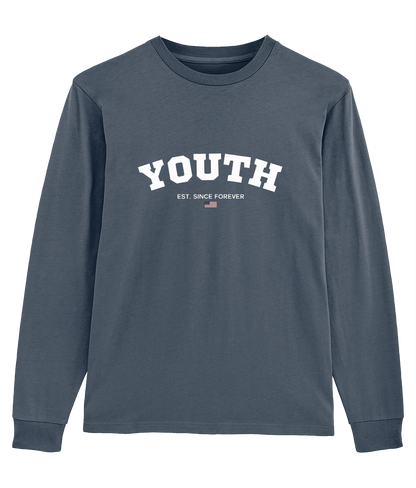 Youth Brand Est Since Forever Shifts Dry Hand Feeling Long Sleeve T-Shirt