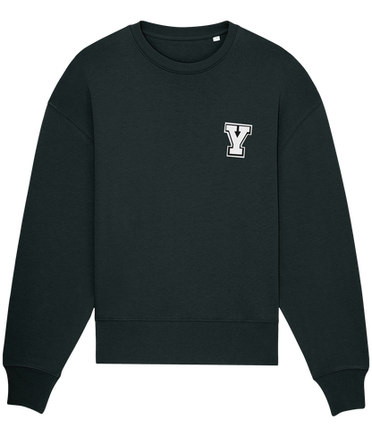 Youth Brand Oversized Brushed Crewneck Sweatshirt