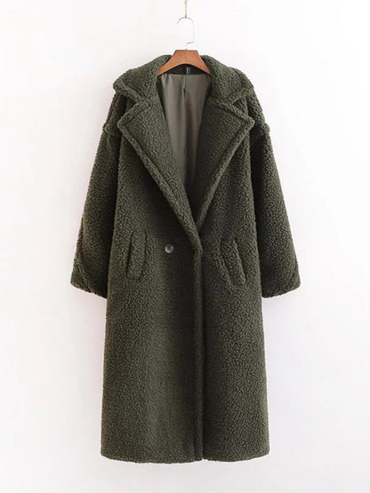 Youth Brand  long woolen coat