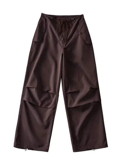 Youth Brand Large pockets,  loose wide-leg pants overalls